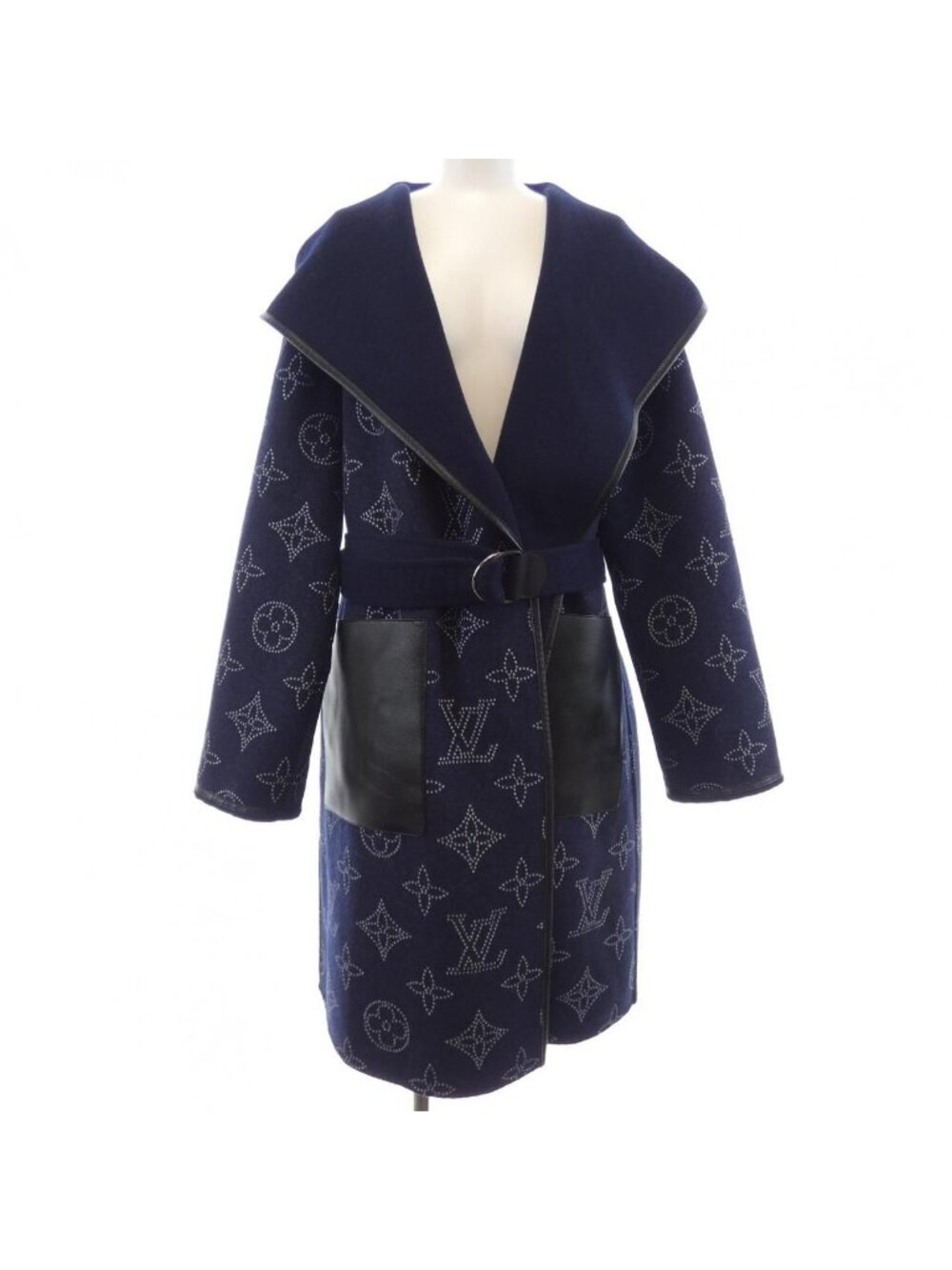 Louis Vuitton Reversible Mahina Monogram Wrap Coat